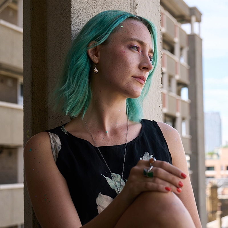 Saoirse Ronan in THE OUTRUN - irishfilmtv.com